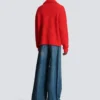 Cable knit jumper