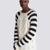 Cable knit jumper
