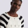 Cable knit jumper