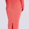 Cable-knit midi skirt Cable-knit midi skirt