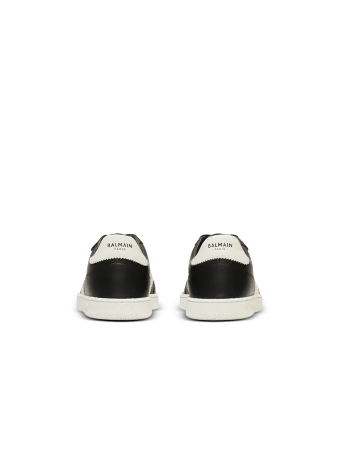 Calfskin Balmain Swan trainers