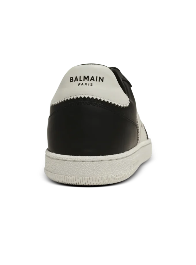 Calfskin Balmain Swan trainers