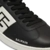 Calfskin Balmain Swan trainers