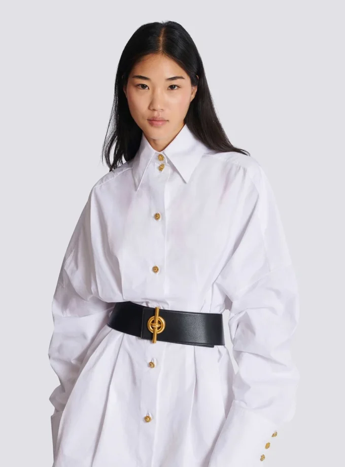 Calfskin T-Bar belt