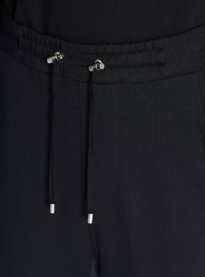 Cargo joggers with Balmain Paris print