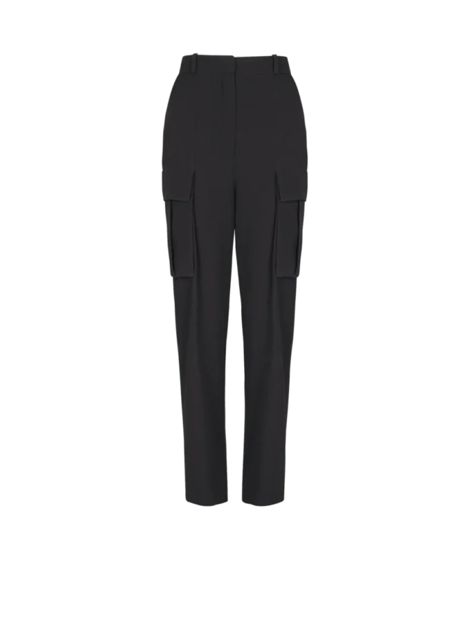Cargo pants in grain de poudre wool Cargo pants in grain de poudre wool