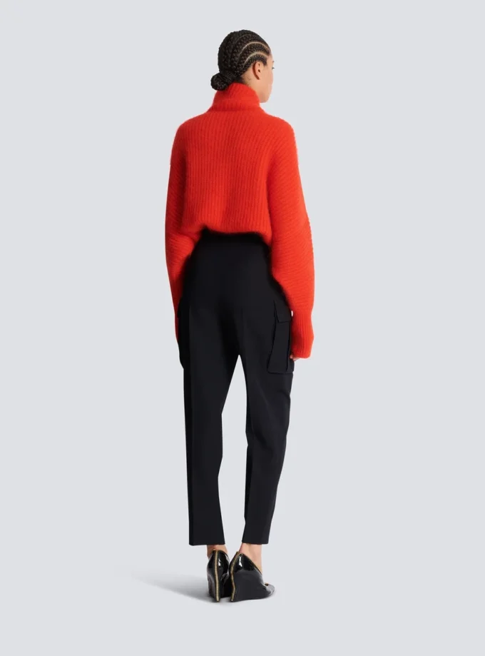 Cargo pants in grain de poudre wool Cargo pants in grain de poudre wool