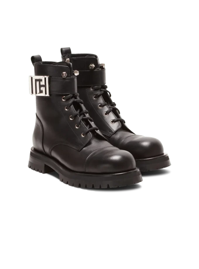 Charlie leather ranger boots