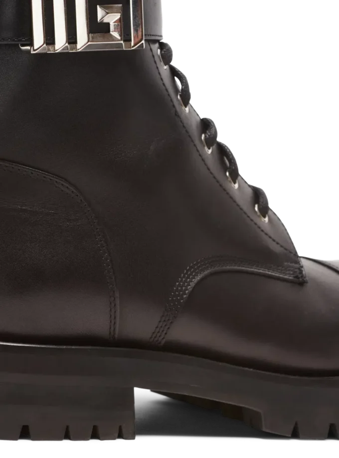 Charlie leather ranger boots