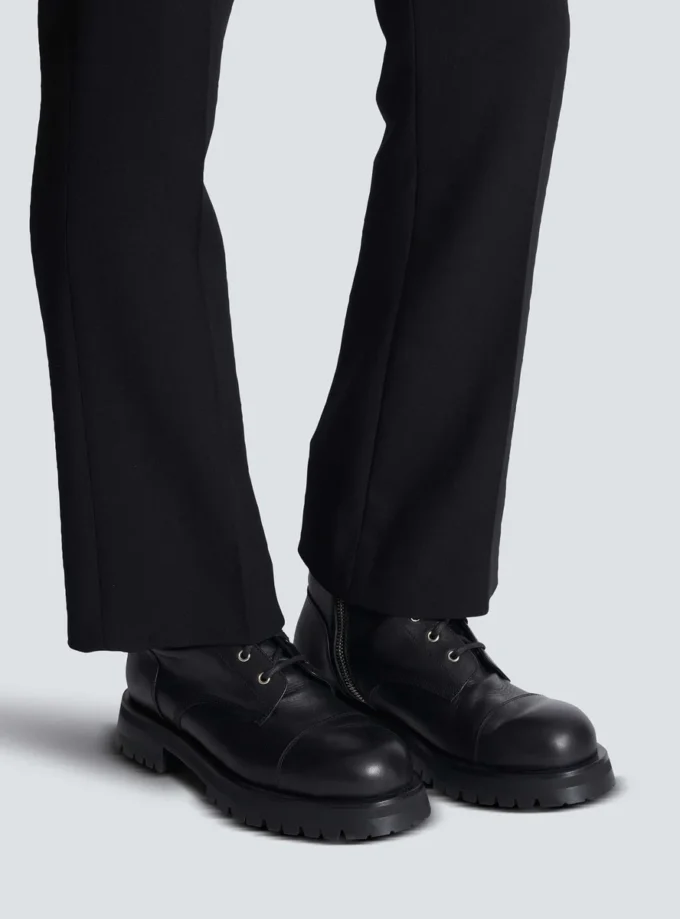 Charlie leather ranger boots