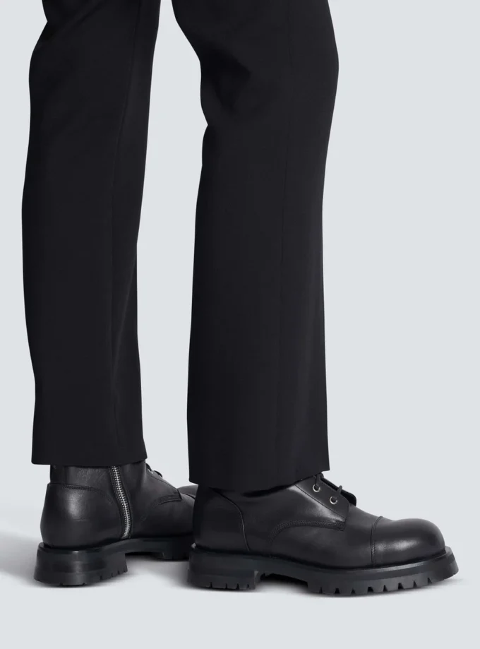 Charlie leather ranger boots