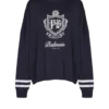 College Emblem knit jumper