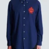 College Emblem shirt in Oxford cotton College Emblem shirt in Oxford cotton