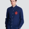 College Emblem shirt in Oxford cotton College Emblem shirt in Oxford cotton