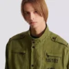 Cotton aviator-style jacket