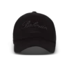 Cotton baseball cap with Balmain Signature embroidery