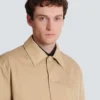 Cotton canvas bomber jacket