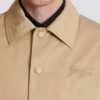 Cotton canvas bomber jacket