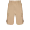Cotton canvas cargo Bermuda shorts