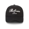 Cotton cap with Balmain Signature embroidery