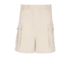 Cotton cargo Bermuda shorts