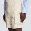 Cotton cargo Bermuda shorts