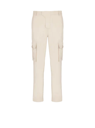 Cotton cargo trousers