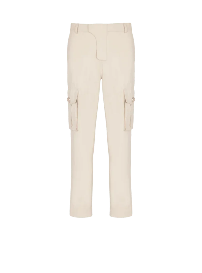 Cotton cargo trousers