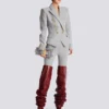 Cotton knit 6-buttons jacket Cotton knit 6-buttons jacket