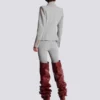 Cotton knit 6-buttons jacket Cotton knit 6-buttons jacket