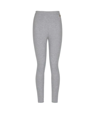 Cotton knit leggings