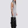 Cotton knit leggings