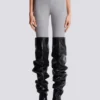 Cotton knit leggings