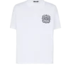 Cotton polo shirt with Écusson print Cotton polo shirt with Écusson print