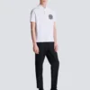 Cotton polo shirt with Écusson print Cotton polo shirt with Écusson print