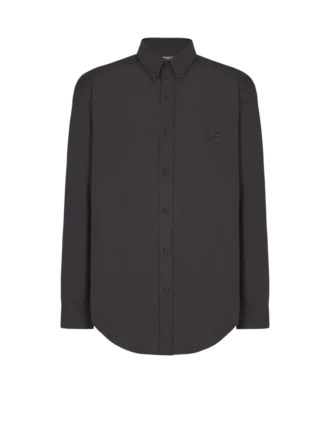 Cotton poplin shirt