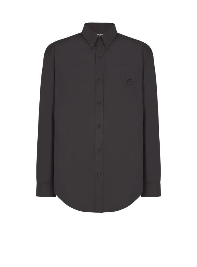 Cotton poplin shirt