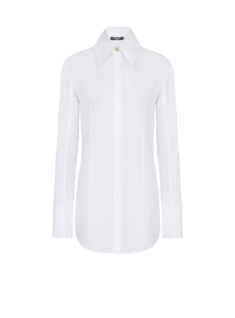 Cotton poplin shirt