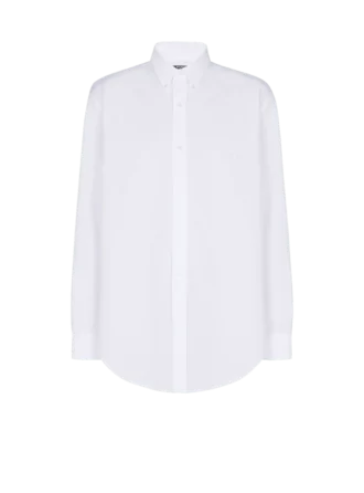 Cotton poplin shirt