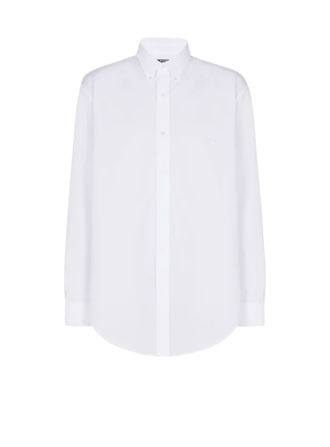 Cotton poplin shirt