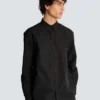 Cotton poplin shirt