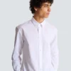 Cotton poplin shirt