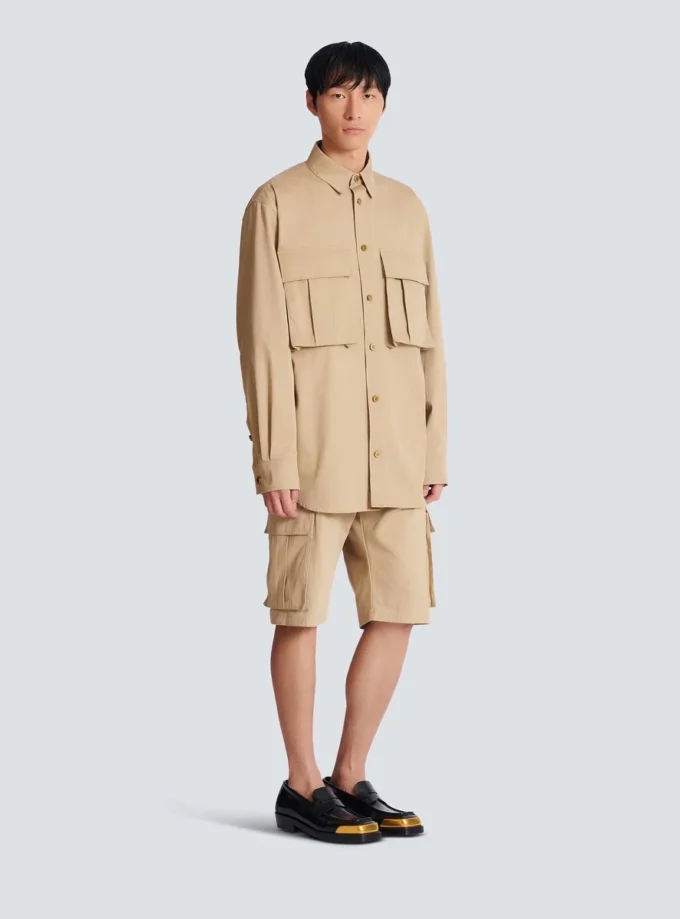 Cotton safari shirt Cotton safari shirt