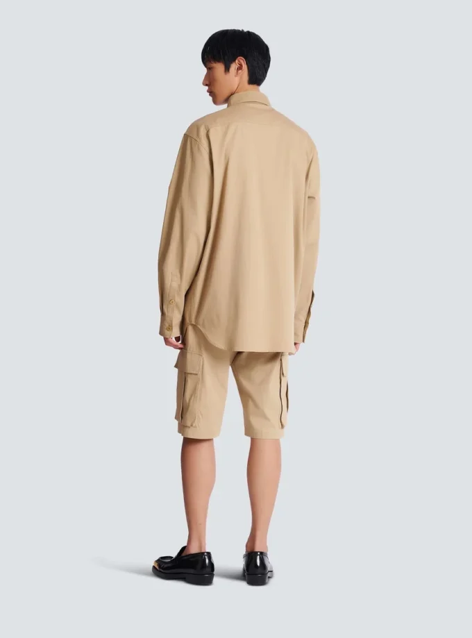 Cotton safari shirt Cotton safari shirt