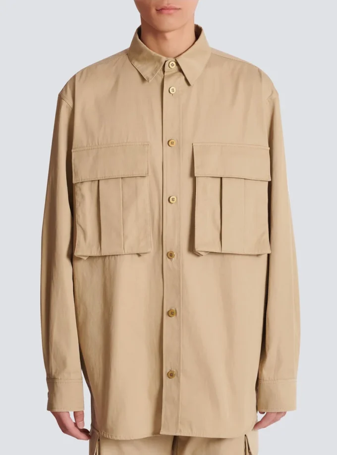 Cotton safari shirt Cotton safari shirt