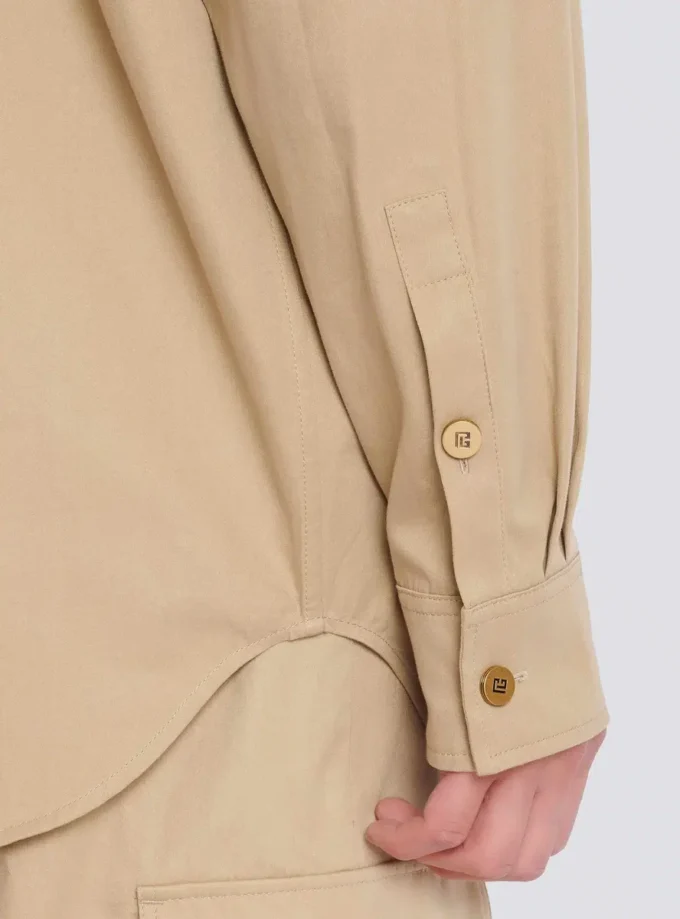 Cotton safari shirt Cotton safari shirt