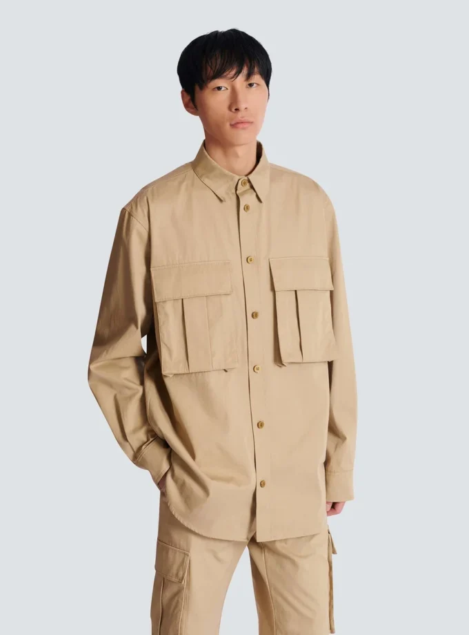 Cotton safari shirt Cotton safari shirt