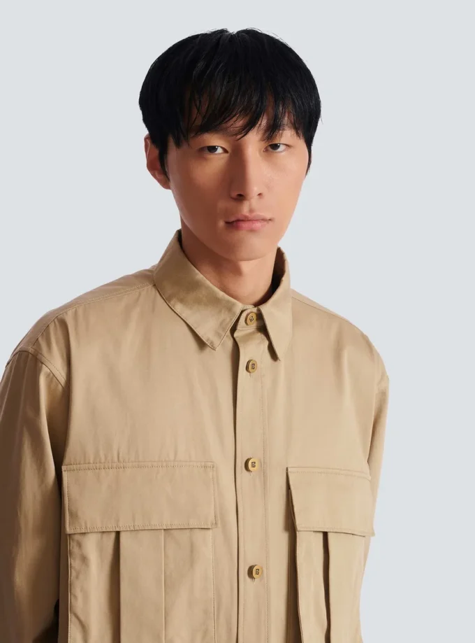 Cotton safari shirt Cotton safari shirt