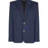 Cotton twill 2-buttons jacket