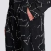 Crepe trousers with rhinestone Constellation motif Crepe trousers with rhinestone Constellation motif